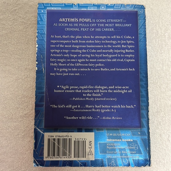 Artemis Fowl The Criminal Mastermind Collection 3 BOOKS - Picture 13 of 16